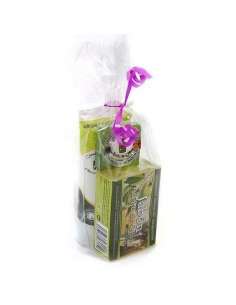 Pack de Plástico con Crema de Manos, Jabón y Jaboncito COSMÉTICA OLIVO