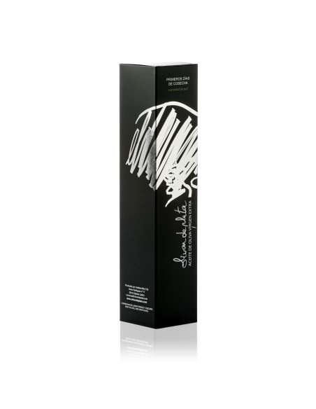 Estuche con Botella Picual 500ml Cosecha Temprana OLIVAR DE PLATA