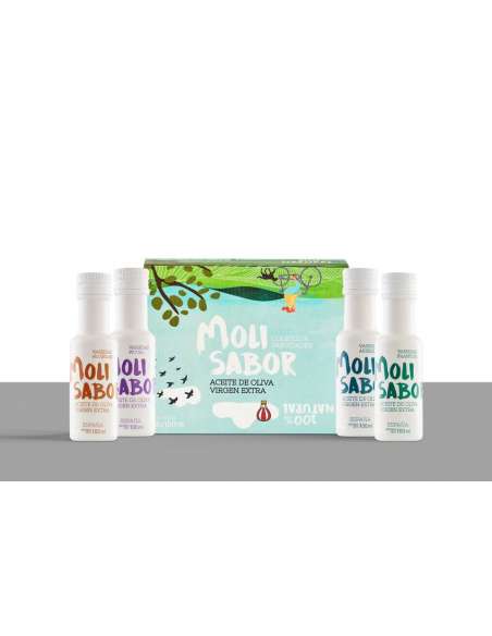Estuche de Botellas de 100ml (Variedades) Cosecha Temprana OLEÍCOLA JAÉN