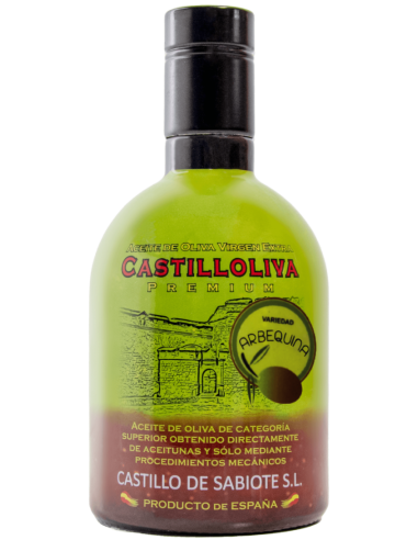 Estuche con Botella 500ml Arbequina...