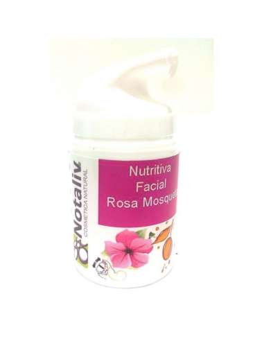 Crema Hidratante  Facial Rosa Mosqueta y AOVE NOTALIV